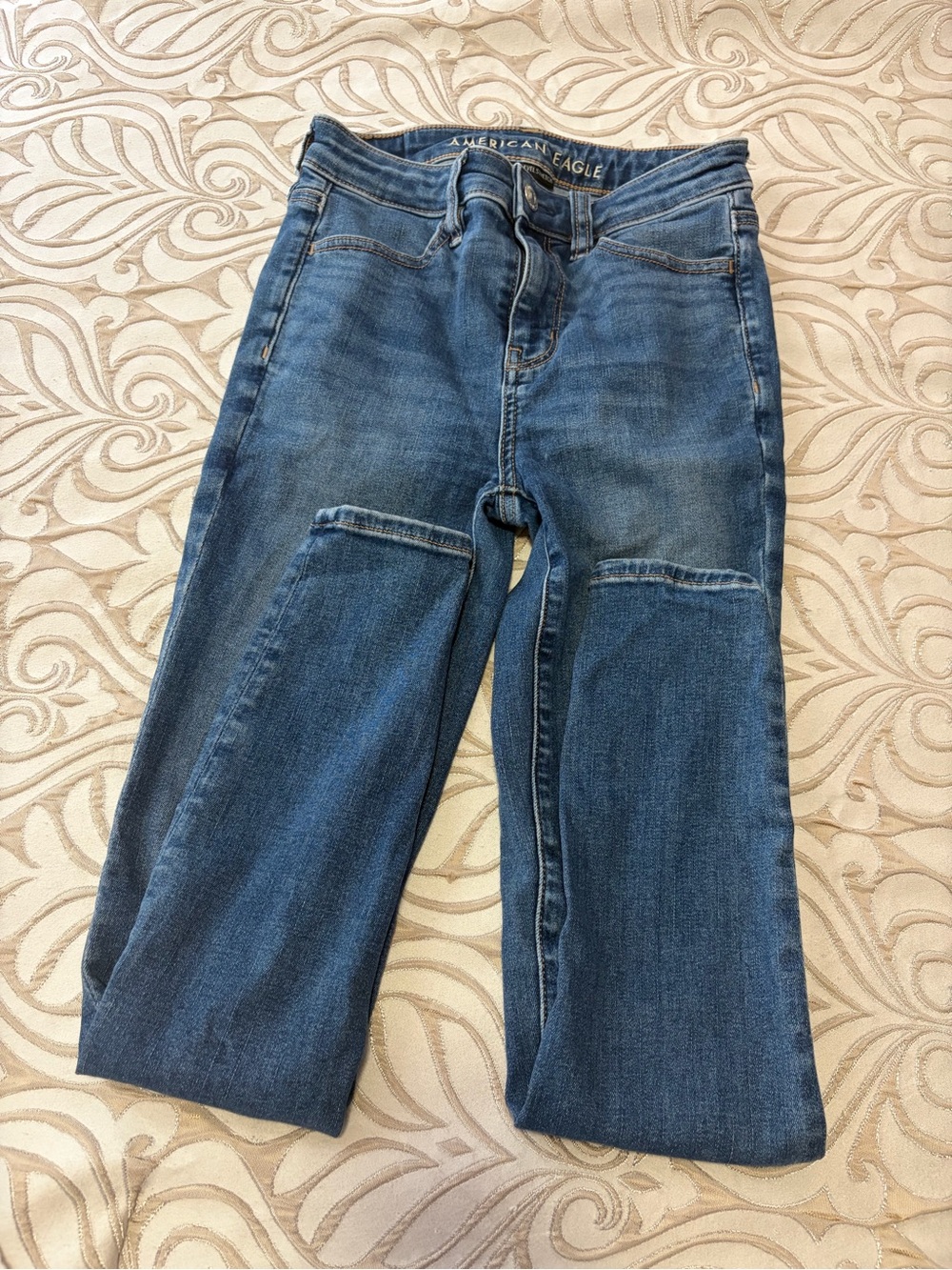 American Eagle Outfitters Women's Blue Boot-Cut Jeans